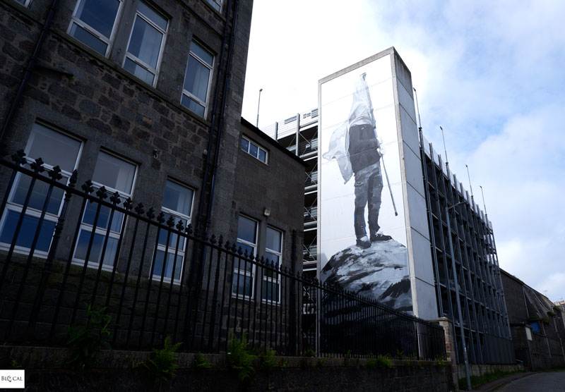 Jofre Oliveras street art Nuart Aberdeen 2022