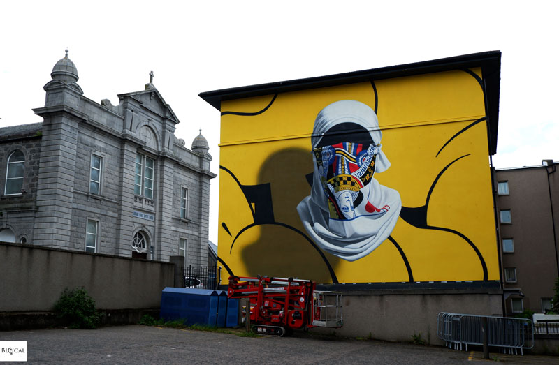 Nuno Viegas Nuart Aberdeen street art festival
