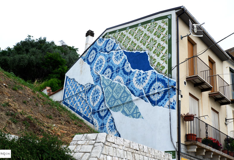 Addfuel mural Civitacampomarano Molise Italy street art