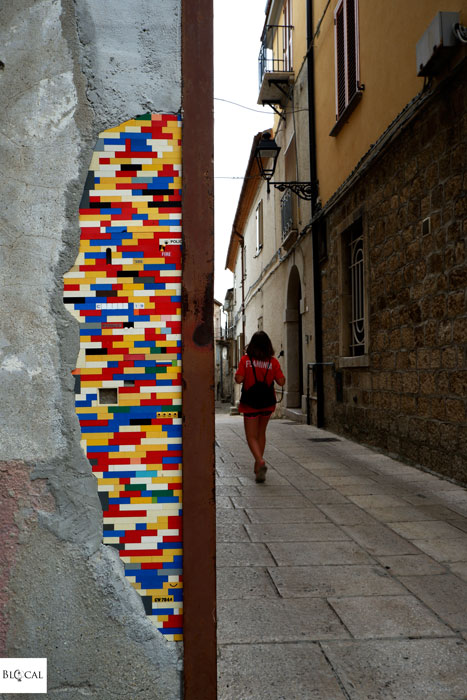 Jan Vormann Lego street art Civitacampomarano CVTA street fest