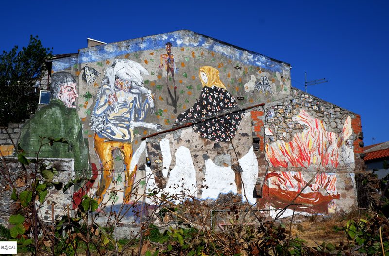 Emajons Sbrama mural Street Art Sardinia Macomer Festival della Resilienza
