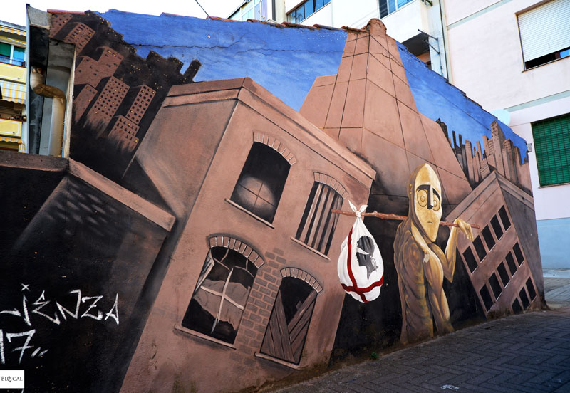 Ulluarts mural Street Art Sardinia Macomer Festival della Resilienza