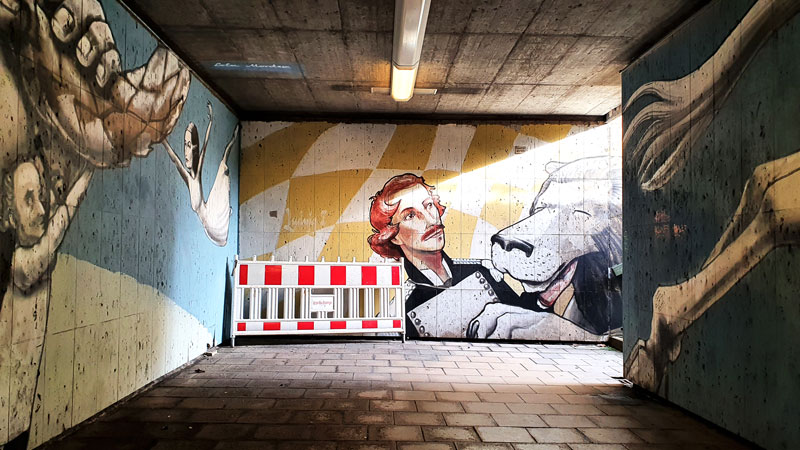 Loomit street art in Munich