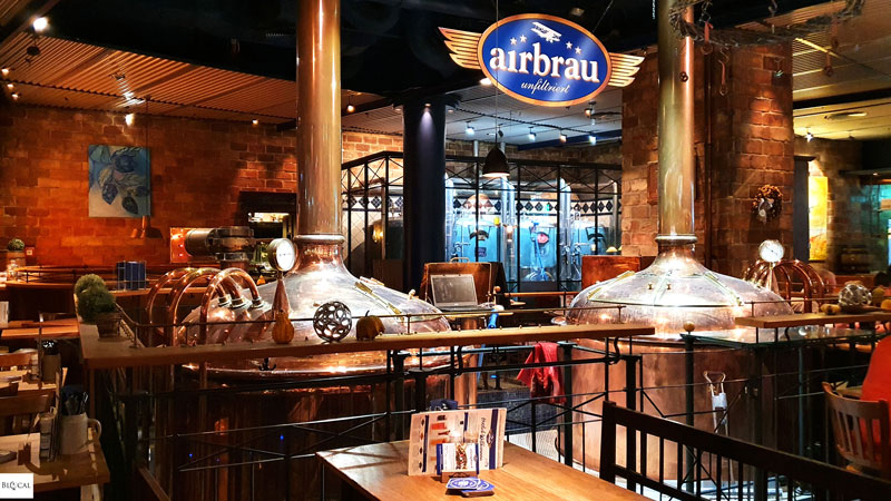 Airbrau brewery inside Munich airport