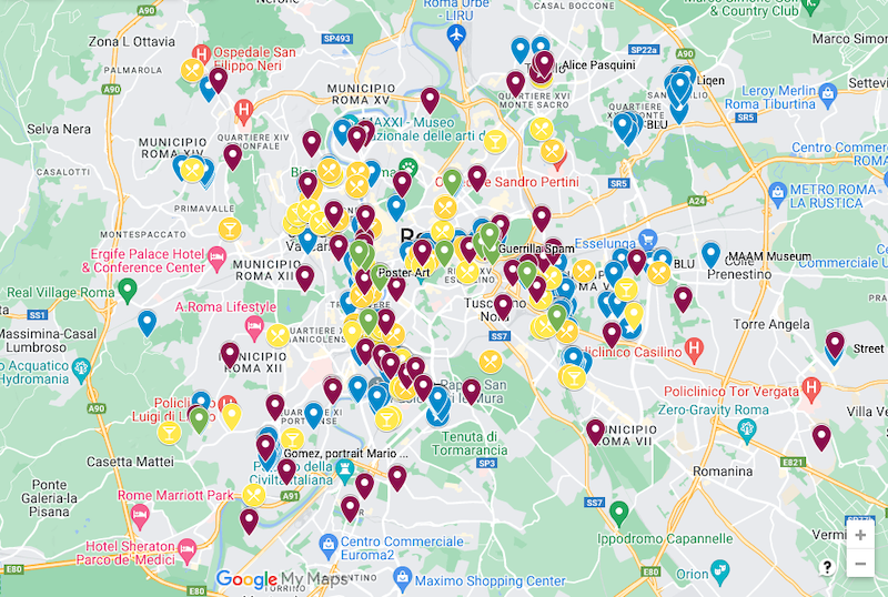 street art Rome map travel off the beaten path BLocal blog
