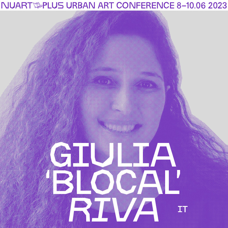 Giulia Blocal Riva Street Art Festival Nuart Aberdeen 2023