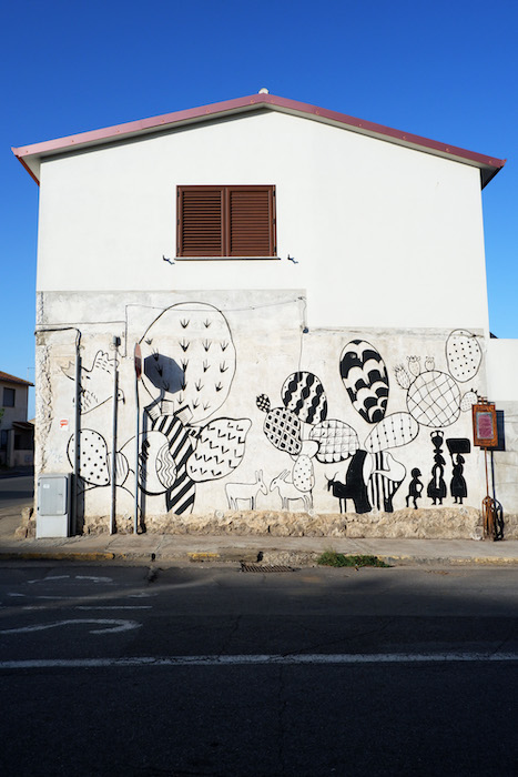 Murals in Sardinia Elke Reuther San Sperate Italy