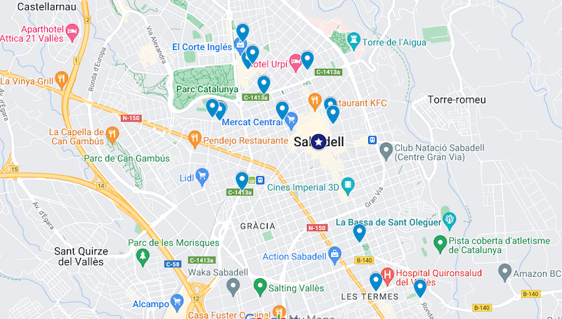 Sabadell Street Art Map Barcelona