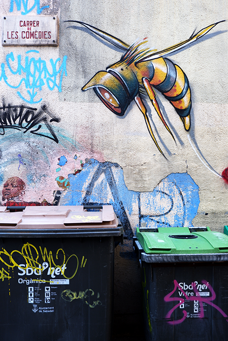 Werens graffiti street art in Barcelona