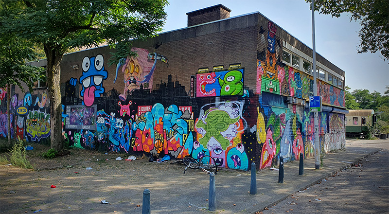 Street Art in Rotterdam Lastplak collective