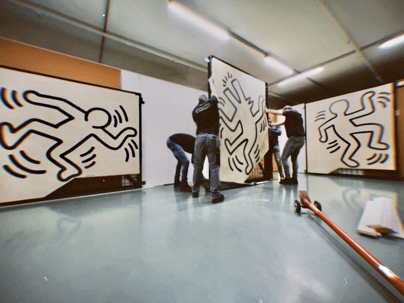 Keith Haring The Grace House Mural