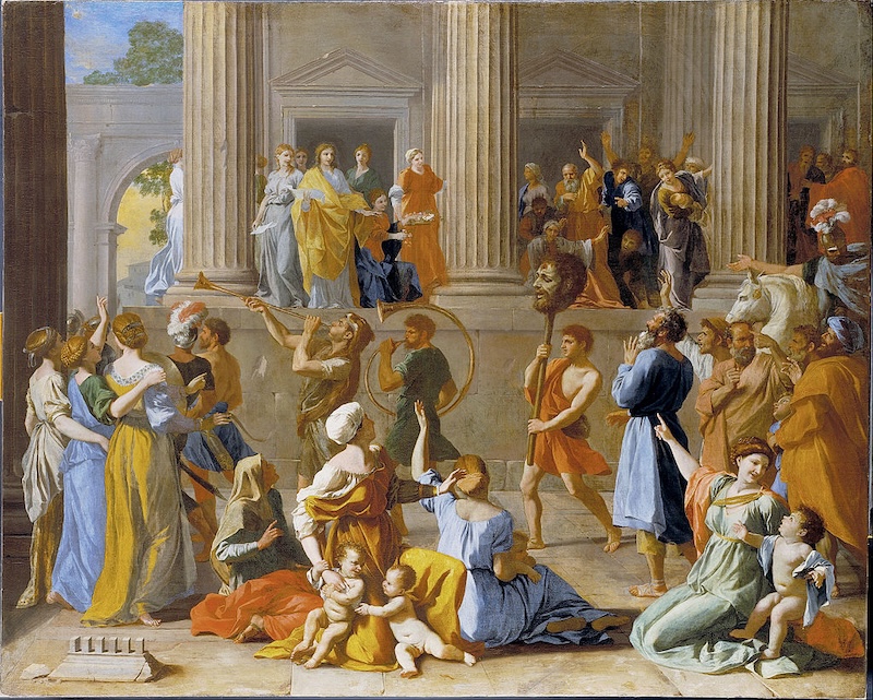 Poussin’s "The Triumph of David" 