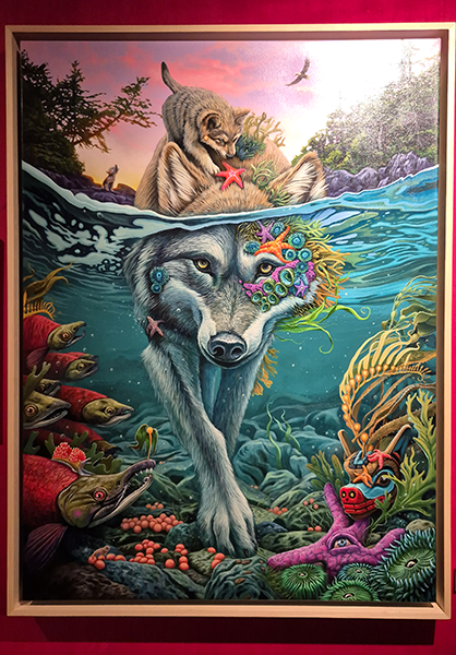 Dulk artist shewolf portrait
